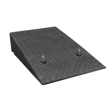 Imagem de MOMOBC Rampa de freio de borracha, rampa limite de borracha de alta resistência, carro portátil adequado para pedal de cadeira de rodas de carro, rampas de porta de escada (50 * 80 * 14 cm/20 12,4 5,5