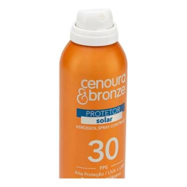 Imagem de Protetor Solar Cenoura & Bronze Fps 30 Aerosol 200ml