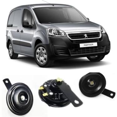 Imagem de BUZINA AUTOMOTIVA PAQUERINHA PARA PARTNER 2014>2019 – TIGER AUTO