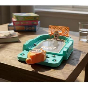 Imagem de Mini Jogo de Futebol de Mesa Infantil – Duelo de Pênaltis Arena | Brinquedo Interativo Educativo, 2 Jogadores com Goleiro Móvel e 4 Bolas