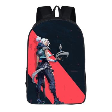Imagem de Mochila escolar Valorants Mochila escolar de anime para crianças