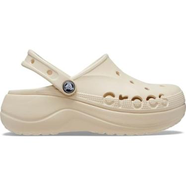 Imagem de Sandália crocs baya plataform clog winter white - 39