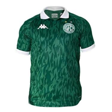 Imagem de Camisa Guarani Kappa 2025 Uniforme 1 Torcedor - Masculino, GG, Verde