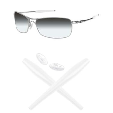 Imagem de Mryok Orelhas de substituição para óculos de sol Oakley Crosshair 2.0 OO4044 - Branco
