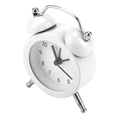 Imagem de GLOGLOW Despertador/relógio/relógio de Parede/rádio Material Metálico, Alarme Alto, Portátil para Estudantes e Viagens, Vermelho, 3,0 X 2,0 X 0,8 Polegadas, Mini Despertador Digital Operado por