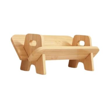 Imagem de predolo Estante de Mesa, Fácil de Montar, Compacta, de Madeira, Organizadora E Expositora para Casa, Dormitório Ou Quarto Infantil.