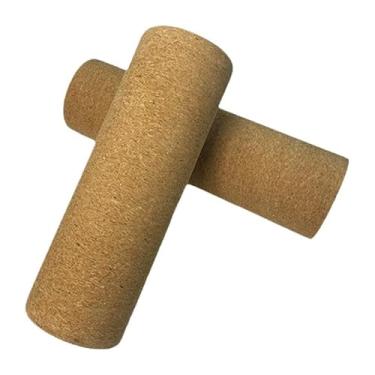 Imagem de Baoblaze 2 cilindros de cortiça para massagem, 5cm x 15cm e 10cm x 30cm, para aliviar a tensão muscular, ideais para ioga, relaxamento e prática de exercícios