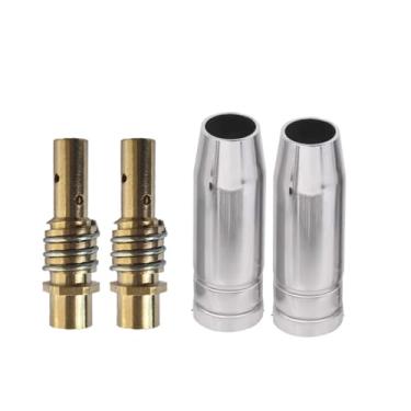Imagem de 15ak Kit Bocal Capa Pressão Difusor Isolad Encaixe Tocha Mig