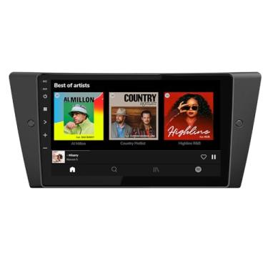 Imagem de Eonon Estéreo automotivo para BMW Série 3 325i 330i M3 (E46) 1998-2006, Android 14 Wireless CarPlay Stereo, tela sensível ao toque de 9 polegadas, rádio automotivo Android, Bluetooth/SWC/GPS, 4+64G