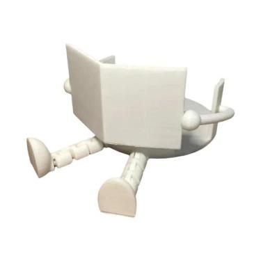 Imagem de Suporte Para Papel Higiênico Impresso Em 3D, Dispensador De Papel Para