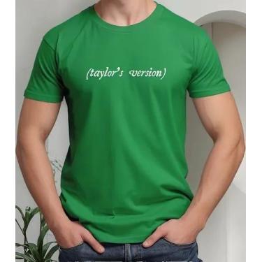 Imagem de Camiseta Camisa Algodão Feminina Masculina Adulto Taylo r Swi ft  Tayl