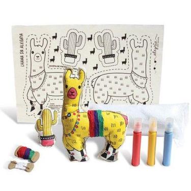 Imagem de Boneca de Pano  Lhama da Alegria - Alegria Sem Bateria