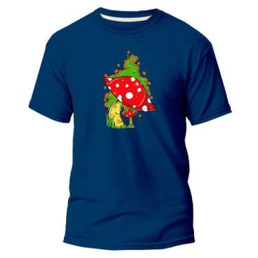 Imagem de  Camiseta Basica Algodão Premium Estampa Digital Cogumelo  - Pavesi, A