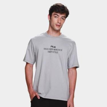 Imagem de Camiseta Fila Comfort High Style Letter Masculina-Masculino