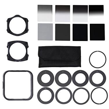Imagem de Kit Profissional Universal Neutral Density ND2 4 8 16 para Cokin P Set Lente de Câmera SLR Acessórios Fotografia ND Gradiente Controle Luz Cor Criar Efeitos Adaptador Anel Suporte Capa