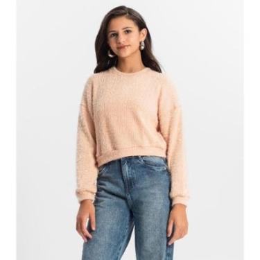 Imagem de Blusão Juvenil Minty Em Tricot Feminino-Feminino