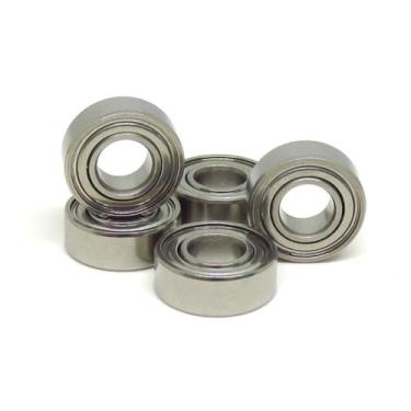 Imagem de XMGKMN 10 peças SMR105ZZ Rolamento 5x10x4 mm ABEC7 rolamento de cerâmica híbrido MR105 SMR105 ZZ L1050ZZ 5 * 10 * 4 ferramentas elétricas rolamento de esferas cerâmicas (tamanho: SMR63C-ZZ 3x6x2,5 mm)