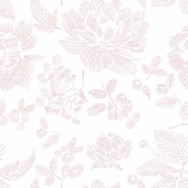 Imagem de Safiyya Papel de parede floral para contato rosa e branco papel de parede moderno autoadesivo casa de fazenda papel de parede removível para quarto banheiro rolo de vinil 44 cm x 199 cm