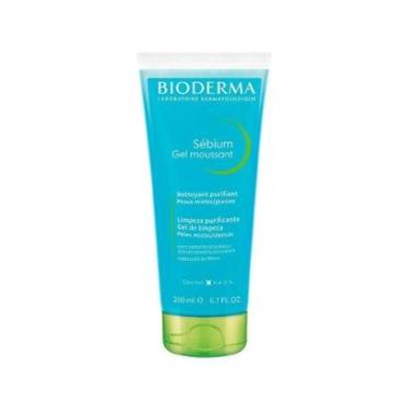 Imagem de Bioderma Sébium Moussant Gel de Limpeza Facial 200ml-Unissex