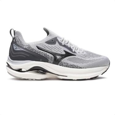 Imagem de Tênis Mizuno Wave Zest 2 Masculino, Cinza, Preto, 44