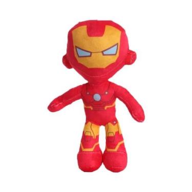 Imagem de Brinquedo De Pelúcia Marvel Avengers Homem-Aranha Homem De Ferro Hulk 