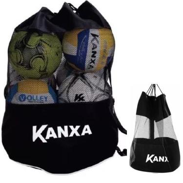 Imagem de Porta Bola Futebol - Bolsa Saco Transporte Bolas - Kanxa-Unissex
