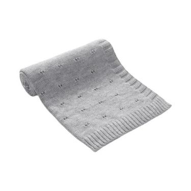 Imagem de Cobertor De Malha Xadrez Para Bebês Recém-nascidos, Meninos E Meninas,