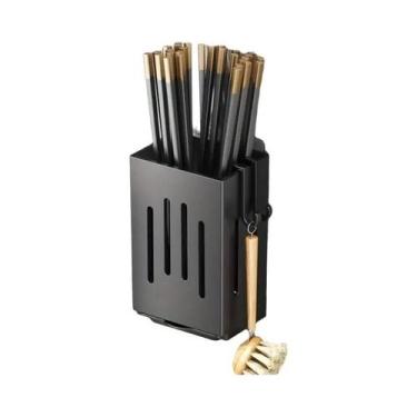 Imagem de Suporte De Parede Para Hashis, Organizador De Pia De Cozinha, Sem Furo