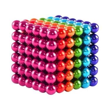 Imagem de Bolas Magnéticas Redondas Coloridas De 3mm, Fortes, Com Gancho Magnéti