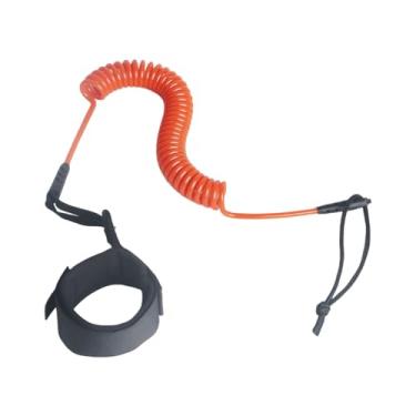 Imagem de Corda De Tornozelo Para Paddleboard - Cordão de Segurança para Bodyboard,Substituição para Ligações de Paddleboard - Homens Adultos Jovens Iniciantes e Entusiastas do Desporto