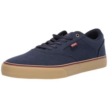 Imagem de Etnies Blitz Tênis de skate masculino, tamanho 4,5, Azul-marinho/Goma de, 9