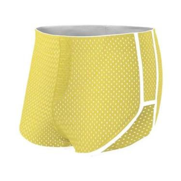 Imagem de Cuecas Boxer Masculinas De Verão Em Seda Gelada, Soltas E Modernas Par