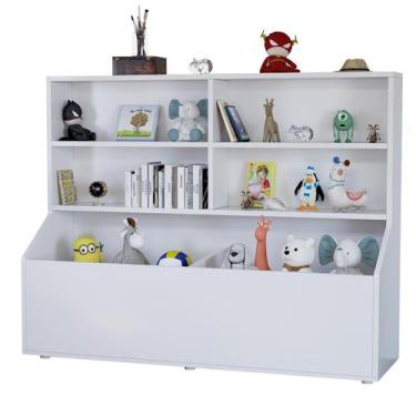 Imagem de Organizador De Brinquedos Com Prateleiras Para Livros - MC BARRETO