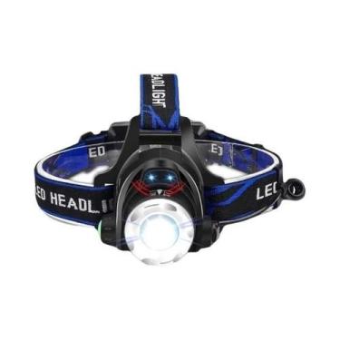 Imagem de Lanterna De Cabeça LED Recarregável USB Super Brilhante Para Camping, 