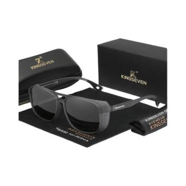 Imagem de Óculos De Sol Polarizados Unissex Com Armação Grande, Proteção UVA B P