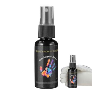 Imagem de Spray para luva de goleiro – luvas antiderrapantes portáteis de 30 ml | névoa de aderência para luva de goleiro - para filho, filha, família, amigos, meninos, jovens, adolescentes, homens, mulheres