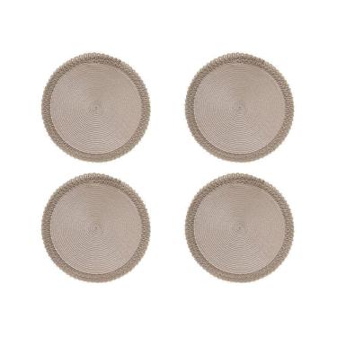 Imagem de Jogo Americano Copa E Cia 4 Peças Lace Vanilla