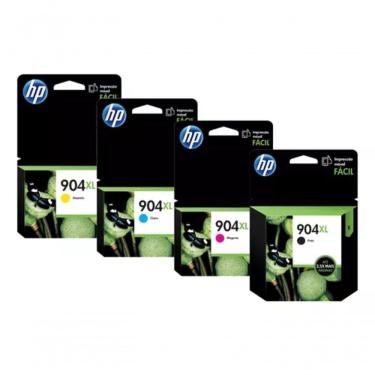 Imagem de Cartucho De Tinta Hp 904xl T6m16a T6m04 Kit 4 Und Officejet Pro 6970 Original
