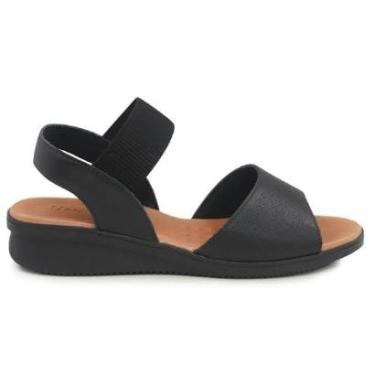 Imagem de SANDALIA USAFLEX PLATAFORMA MULTIMATERIAS LASER-Feminino