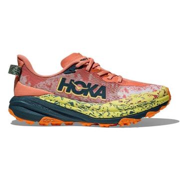 Imagem de Tênis Hoka One One Speedgoat 6 Salmão Feminino-Feminino
