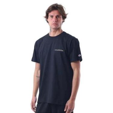 Imagem de Camiseta Manga Curta Champion Playbook Preto-Masculino