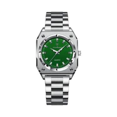 Imagem de Relógio De Pulso Feminino À Prova d'Água Luminoso Em Aço Inoxidável Qu