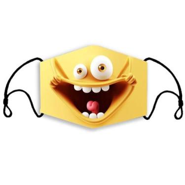 Imagem de Máscara facial infantil Anime respirável com filtro substituível - yiw