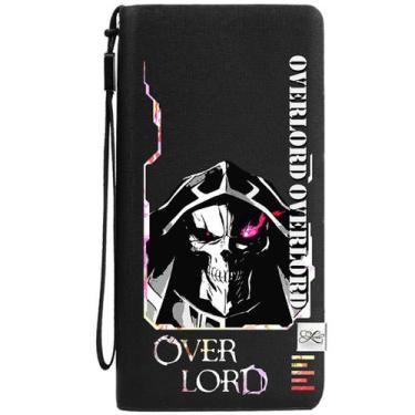 Imagem de Carteira Overlords Anime Characters Slim Bifold em couro PU - Yiweisai