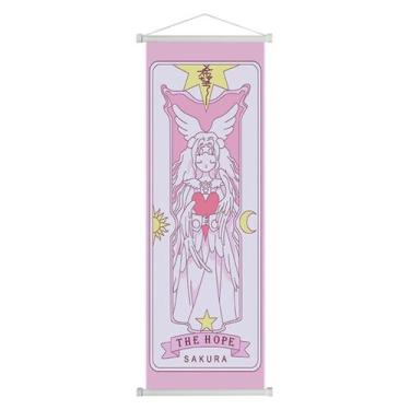 Imagem de Cartões de arte de parede em tela Captors Sakura Kinomoto 25x75cm - yi