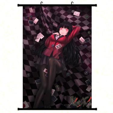 Imagem de Arte de parede em tela, pintura de parede, anime Jabami Yumeko de Kake