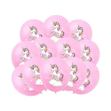 Imagem de Balões De Unicórnio 20 Peças Balões De Látex Para Crianças Para Decora