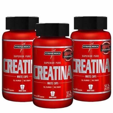 Imagem de Combo 3 - Creatina 120 Cápsulas - Integralmédica-Unissex