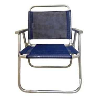 Imagem de Cadeira De Praia Conforto Oversize 140kg Sanete Ronchetti