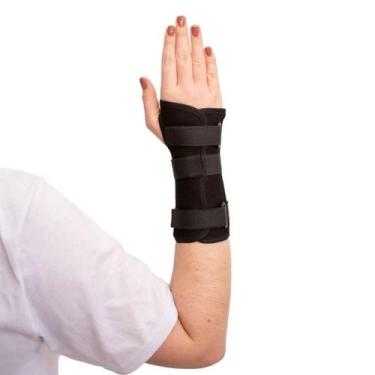 Imagem de Órtese Curta Bilateral Com Tala Para Punho Mercur, P